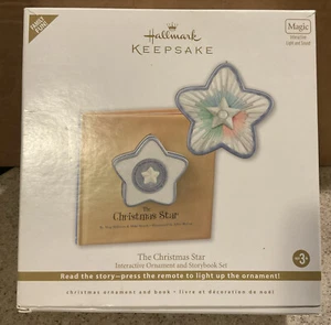 2012 Hallmark Keepsake "The Christmas Star" Interactive Ornament & Storybook Set - Picture 1 of 2