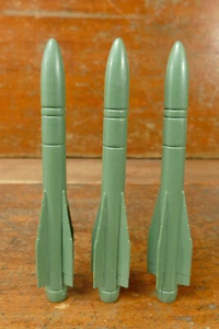 Vintage GI Joe 1982 MMS Mobile Missile System Parts Missiles Lot Of 3 - Picture 1 of 6