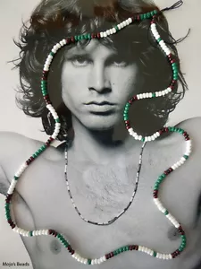 "Jimbo" Jim Morrison / the Doors 1967 Young Lion Cobra Photo Shoot Bead Necklace - Picture 1 of 3