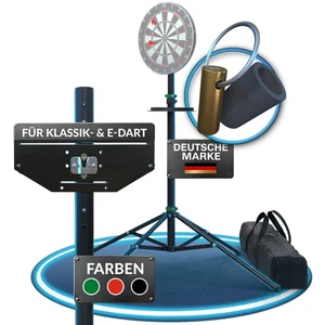 Dart-Scheiben Ständer Zubehör für Steeldartscheibe Halterung Dart-Board-Halter - Bild 1 von 25