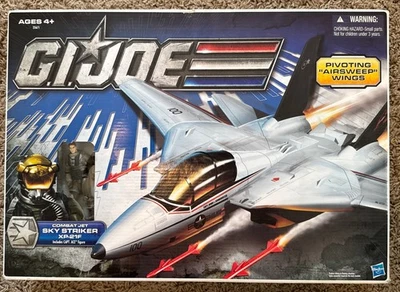 GI Joe 30th Anniversary SKY STRIKER XP-21F Combat Jet Modern Era 2011 MIB Sealed - Image 1 of 3