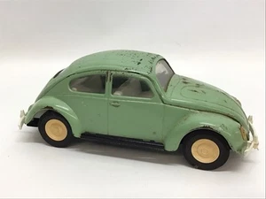 Vintage Mini TONKA NO. 154 VOLKSWAGEN Steel VW Beetle Bug Green 52680 - Picture 1 of 16