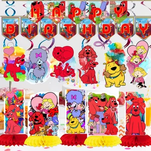 CLIFFORD ROT GROSSER HUND Luftballon Geburtstag Party Zubehör Herzstück Deko Idee - Bild 1 von 58