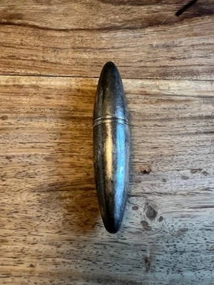 Mini Parfumzerstäuber nachfüllbar versilbert ca. 40 J. alt - Bild 1 von 2