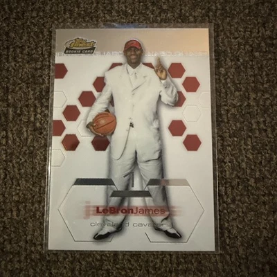 2002-03 Topps Finest Basketball #178 LeBron James (Grade 9.5+) - Image 1 of 4