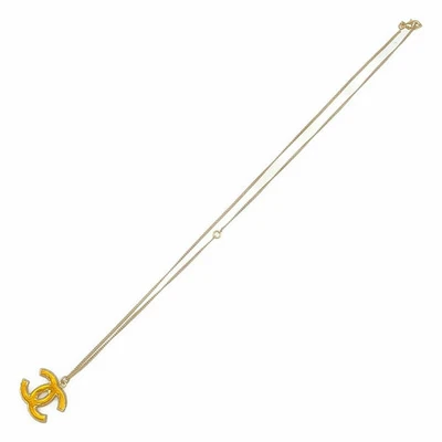 CHANEL Coco Mark цепочка ожерелье золото женщины - Изображение 1 из 4