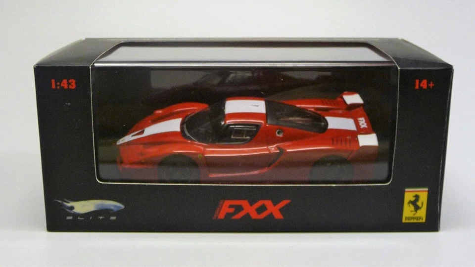 Ferrari FXX F140 Coupé 2005-06 Rouge Red 1 43 Hot Wheels Elite