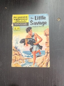 Classics Illustrated #137 Little Savage - Marryat - Foto 1 di 1
