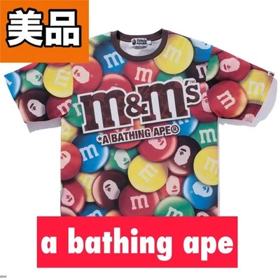 A Bathing Ape M&M's Collab T-Shirt Unisex M Near Mint Rare Streetwear - Image 1 of 4