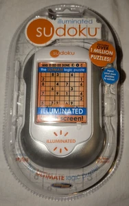 Sudoku Illuminated Handheld Electronic Game Techno Source Touch Screen w/Stylus - Picture 1 of 12
