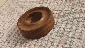 Handmade Wooden Round Candle Holder for Home Decor For Diwali Decoration Set - Picture 1 of 5
