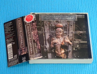 IRON MAIDEN 2CD X Factor 1st Pressing 1995 OOP Japan TOCP-8588 OBI Foto 1 de 2