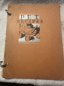 1930 PET Milk Recipe Cook Books Vintage Two Ring Binder, Very Nice Condition. - Picture 1 of 23