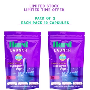 2X Capsule sessuali a base di erbe Climax per Power Stay Hard Last più lungo ritardo prematuro - Foto 1 di 11