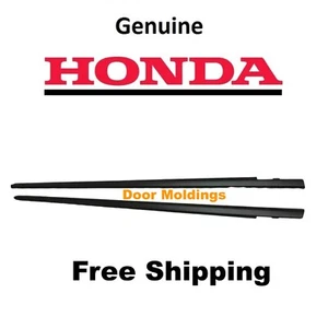 2016-2020 Honda Civic Coupe 2DR Molding Glass Rubber Seal Driver Passenger Set - Picture 1 of 4