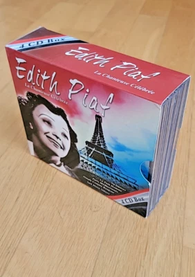 4CD Box Edith Piaf; La Chanteuse Celebrée - Zustand: sehr gut - Bild 1 von 4