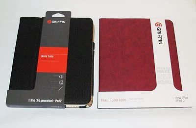 2x Brand New Griffin Folio Cases With Stand for iPad 3rd Generation & iPad 2 - Image 1 of 4