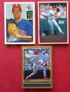 1996, 1997 e 1998 Topps Texas Rangers Team Set (46 carte) - Foto 1 di 4