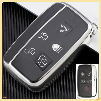For Land Rover LR4 Range Rover Sport Evoque Velar TPU Remote Key Fob Cover Case  Foto 1 de 4