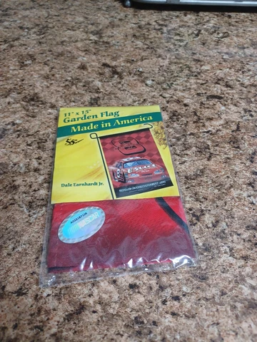 Garden Flag 11×15  Dale Earnhardt Jr Made Hummingbird Haven Still Sealed Cover