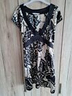 Gold Black Satin Tunic Top 14 By New Look Party Longline Tie At Back