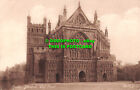 R500985 Exeter Cathedral. West Front. Worth Series