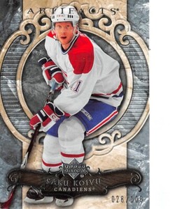 2007-08 Artifacts Silver #32 Saku Koivu /100