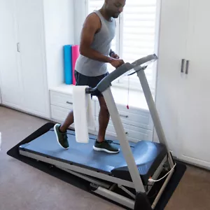 Treadmill Pad Exercise Equipment Mat Floor Protector for Gym Home Fitness - Picture 1 of 12