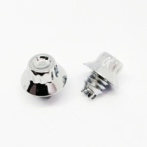 20 PCS 6.9mm WHEEL PLASTIC DECORATION BOLTS, CHROME DECORATION RIVETS M7 M8 bolt - Picture 1 of 2
