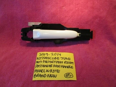 Nissan Cube Juke 2009-2014 nuevo manija de puerta delantera derecha blanco perla Foto 1 de 4