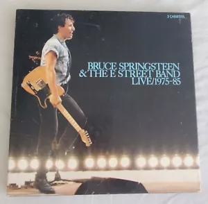 Bruce Springsteen 3 Cassette (1 Sealed) Boxed Set w/34Page Booklet-1986-EX/VG+ - Picture 1 of 10