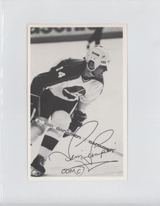 1981-82 Winnipeg Jets Team Issue Postcards Tim Trimper