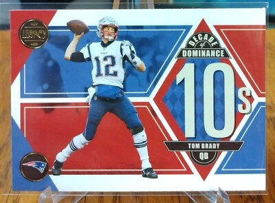 2022 Legacy Tom Brady DD-17 Decade Of Dominance New England Patriots - Image 1 of 2