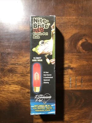 REPLACEMENT BULB FOR PQL 25T10/TRANS RED PET - NITE-BRITE 25W 130V - Image 1 of 4