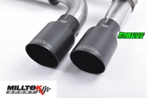 for BMW 1 Series 135i E82 E88 Milltek Ceramic Black Twin 80mm GT80 Exhaust Ti... - Picture 1 of 2