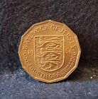 1964 Jersey 1/4'th of a shilling (penny), Elizabeth II, KM-25 (JE10)
