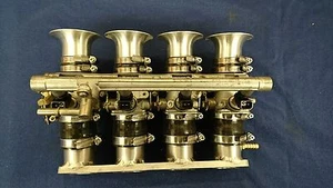 Peugeot 306 GTI6 & 405 MI16 Bike Throttle Bodies Kit ZX10R 44mm *STARTER PACK* - Picture 1 of 5