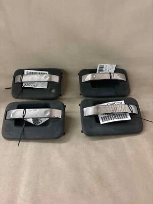 2010 Ford F150 Outside Door Handles Complete Set of 4 Black with Chrome Foto 1 de 4