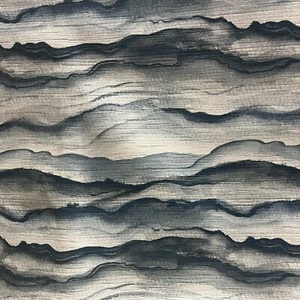 ABSTRACT HIGH PERFORMANCE VELVET UPHOLSTERY FABRIC SANDOVAL IN CREST BY THE YARD - Picture 1 of 4