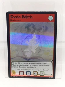 NEOPETS FAERIE BOTTLE HOLO FOIL BATTLE FOR MERIDELL SET 6/140 WOTC - Picture 1 of 1