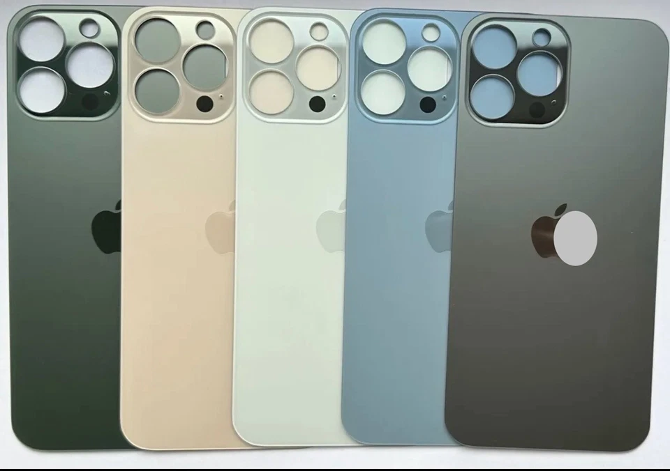 iPhone 13 Pro  Backcover  Glas Rückseite mit Kleber Und Logo - Bild 1 von 1