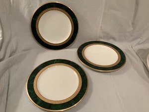 Noritake Fitzgerald grün 3er Set 8 1/2" Salatteller - Bild 1 von 8