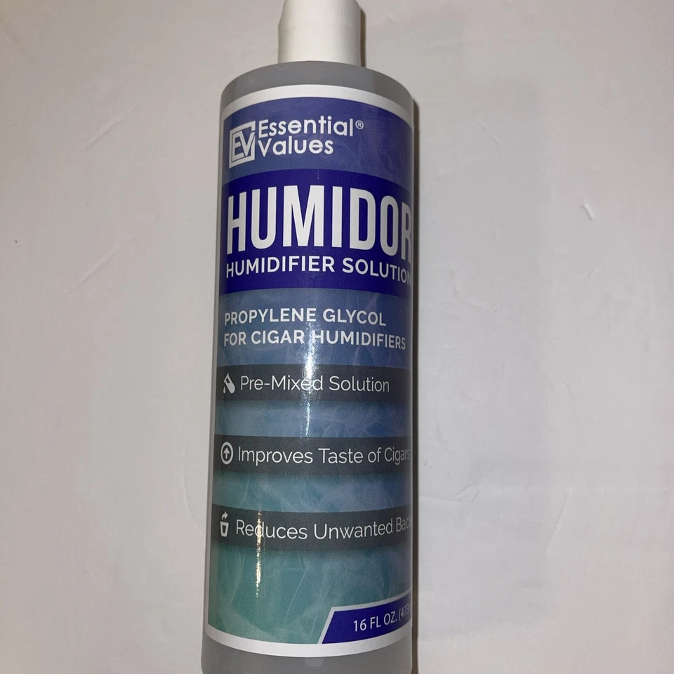 Humidor Solution 2pk Propylene Glycol Cigar Humidifiers by Essential Values