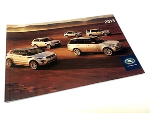 2013 Land Rover Range Rover Sport Evoque LR4 LR2 Full Line Brochure - Picture 1 of 1