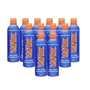 BOX of 12 x375g Vuplex Plastic Cleaner AntiStatic Blinds Boat Clears Watch VIDEO - Picture 1 of 9