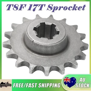 T8F 17T 17 Teeth Sprocket For 2 Stroke 47cc 49cc Mini Dirt Bike Electric Scooter - Picture 1 of 12