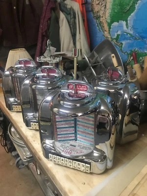 НАСТЕННЫЕ МУЗЫКАЛЬНЫЕ АВТОМАТЫ SEEBURG 3W1 3W200 50-Е ЗАКУСОЧНАЯ  - Изображение 1 из 4