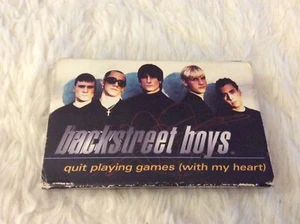 BACKSTREET BOYS Quit Playing Games With My Heart CASSETTE Single 1997 GOOD - Picture 1 of 2