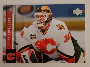 NHL Card Miikka Kiprusoff #282 Calgary Flames Upper Deck 2007 