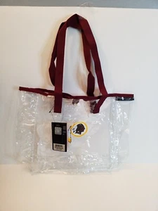 Clear Stadium Bag Washington Redskins - Picture 1 of 3
